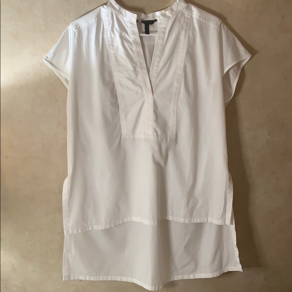 BCBG Maxazria white blouse